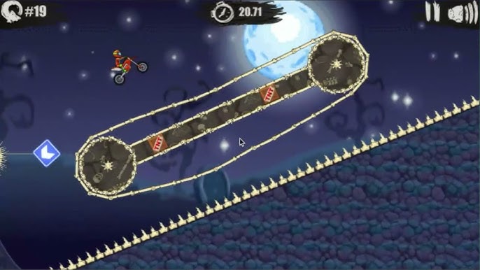 Moto X3m Spooky Land em Jogos na Internet