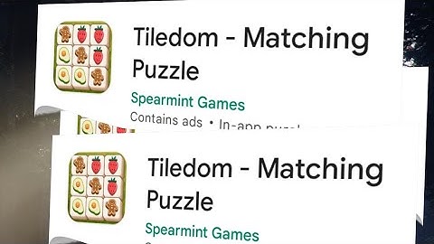 Tiledom Matching Puzzle