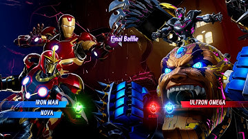 IRON-MAN & NOVA VS ULTRON SIGMA - Marvel vs. Capcom: Infinite All Characters Unlock