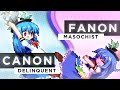 Tenshi fanon vs canon  touhou sprite animation