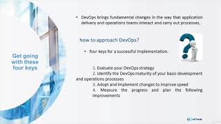 DevOps Essentials - English Version : Lesson 2 Four keys to your trip with DevOps