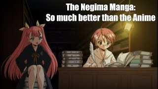 RTFM Negima | Why Manga is the Better Choice