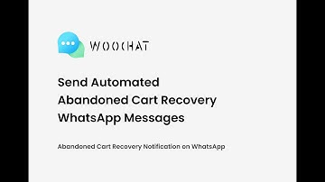 Send Automated Abandoned Notification via WhatsApp to your Shopify Customers