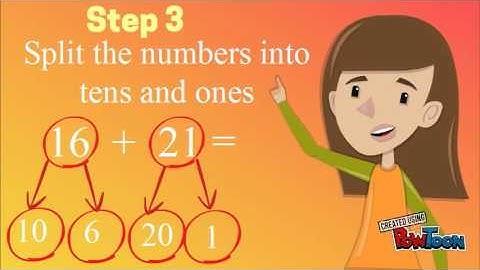 Split Strategy for Addition