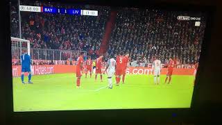 Van dijk goal vs Bayern Munich Resimi
