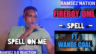 Fireboy Dml - Spell ft. Wande Coal | Reaction!!!