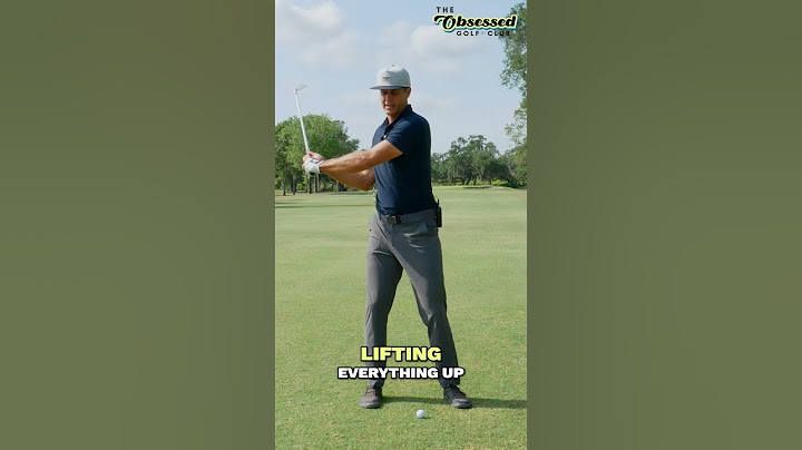 Golf Backswing: Arm Lift vs. Body Lift for Power