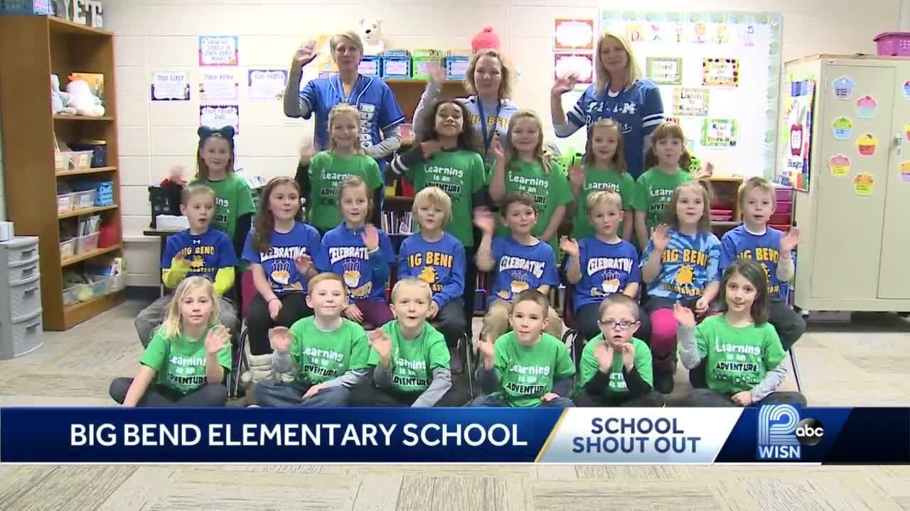 1/20 School shout out: Big Bend Elementary school