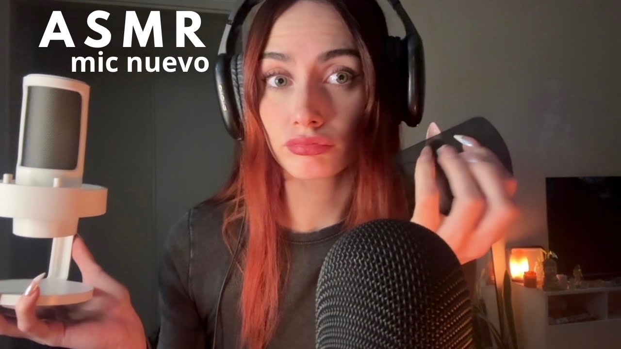 ASMR Nuevo Mic FIFINE A8🎤 🎧 Unboxing