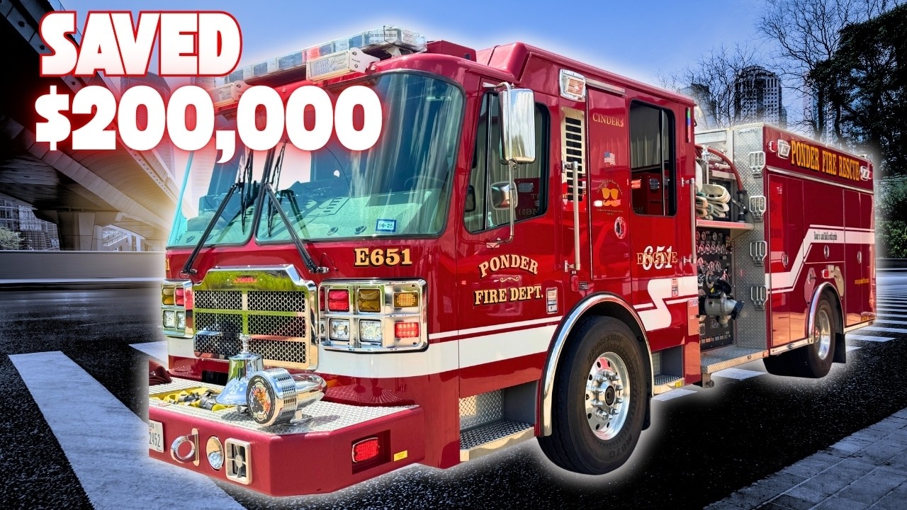 Customize or Custom Build? Inside a Repurposed Demo FIRE TRUCK - YouTube
