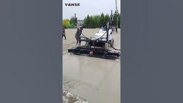 Level Up Your Construction Projects with the WS940 Ride-On Concrete Laser Leveling Machine #vanse