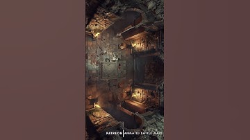 D&D | Watcher’s Nest Part 3 No Grid | Animated Battle Maps