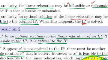 [OR2-Algorithms] lecture 3: Branch & Bound and Heuristics #3 Properties of linear relaxation