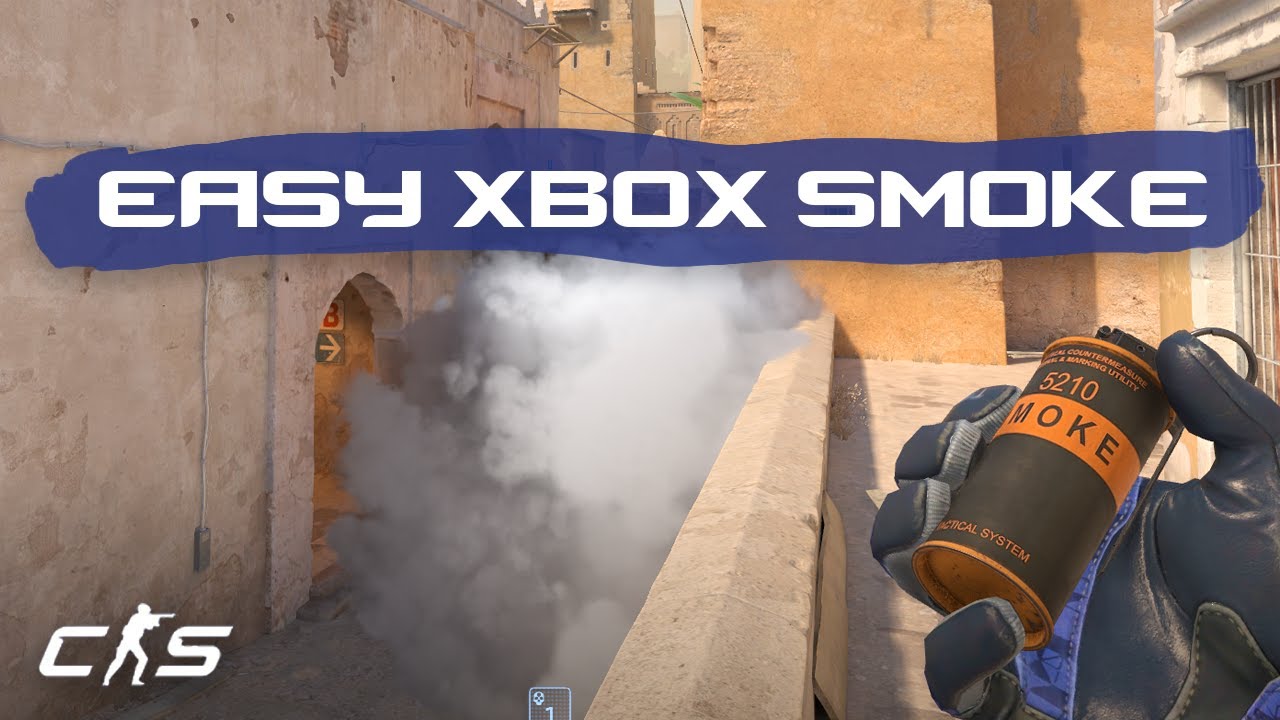 CS2 Dust 2 Three EASY Xbox Smokes! YouTube