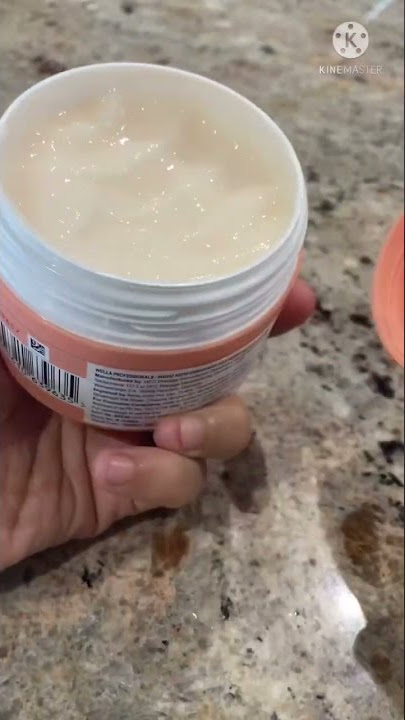 Wella invigo hair mask #nykaahaul #wellaprofessional #longhair #amazonfinds #shorts #wellahair #asmr