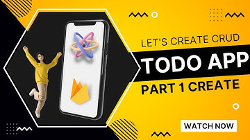 Part 1 Todo App CRUD (Create Database & Add Data) | React Native With Firebase Tutorial In Hindi #4