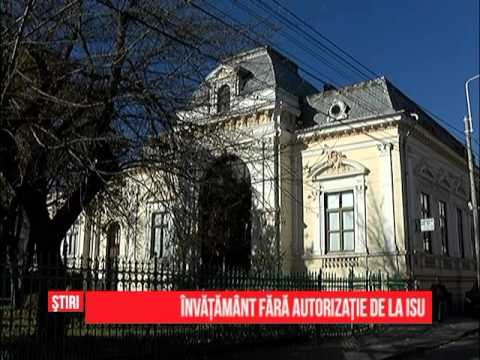 Învăţământ fără autorizaţie de la ISU