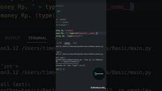 Famous Belajar Python Dasar Untuk Pemula - Pemanggilan Variable Bagian Terakhir #python #programming Net Worth