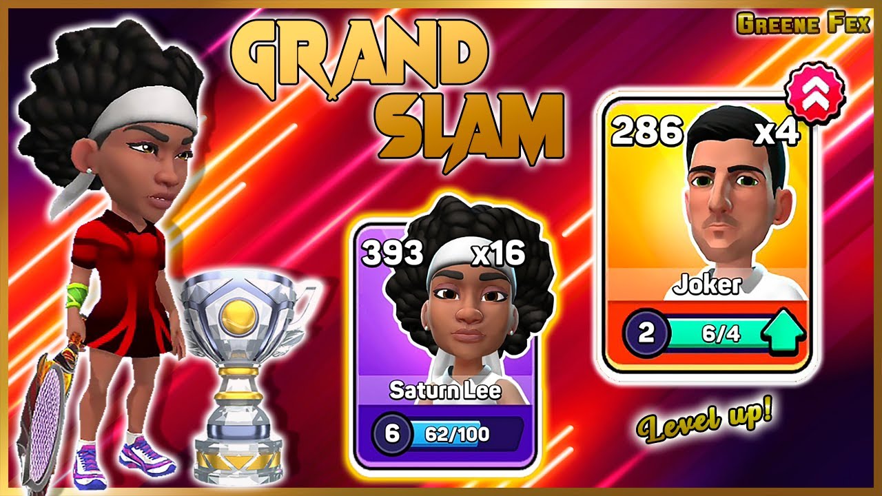 MINI TENNIS | JOKER X4 (LEVEL UP) | SATURN LEE X16 | GRAND SLAM