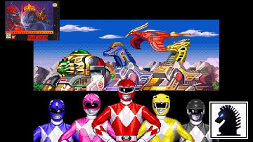SNES Mighty Morphin Power Rangers: The Fighting Edition (FastROM)