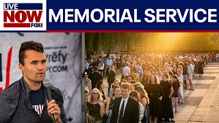 Charlie Kirk death: RFK Jr., Speaker Mike Johnson, Karoline Leavitt speak at D.C. memorial service