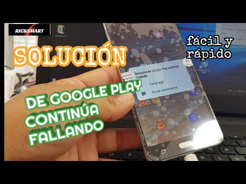 Solución servicio de Google play continúa fallando fácil y rápido 2020