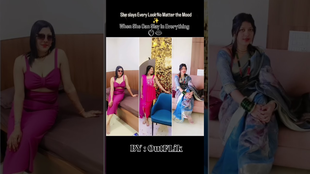 She slays Every Look No Matter the Mood ✨When She Can Slay in Everything ❤️‍🔥👄BY : OutFLik