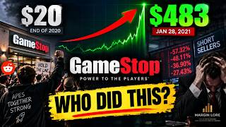 GameStop Went From $20 to $483. But Who Really Drove It