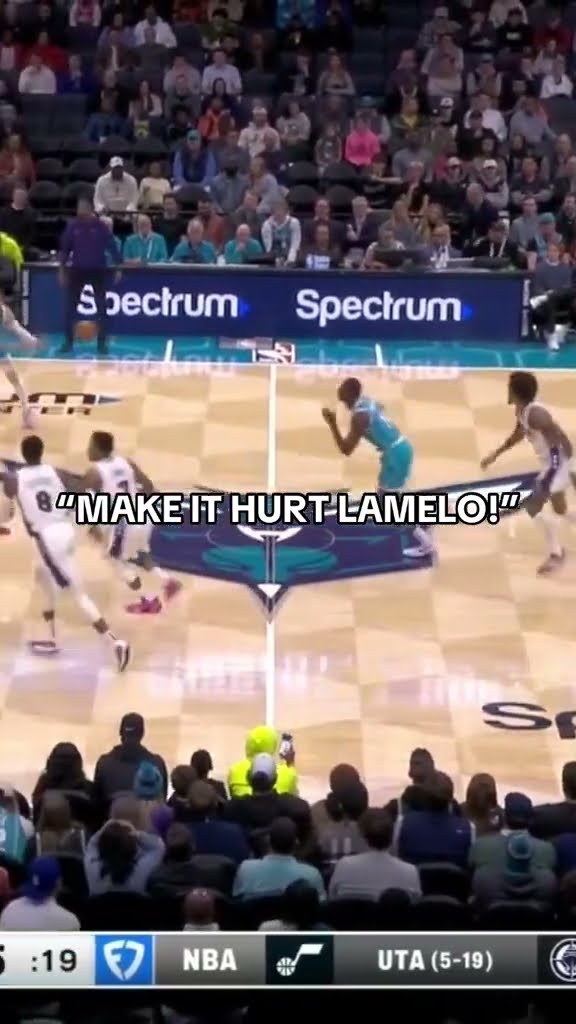Make it hurt Lamelo!