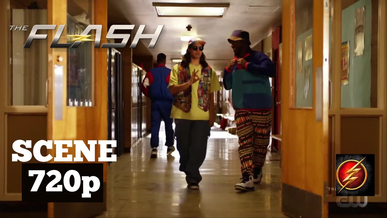 "Start Over" Scene | Cisco and Chester Dressed like 90s | The Flash S07E06