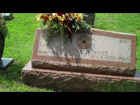Sara and AP Carter's Gravesite