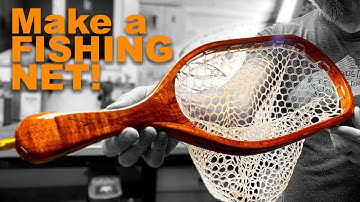 Making a Koa Wood Creek Net