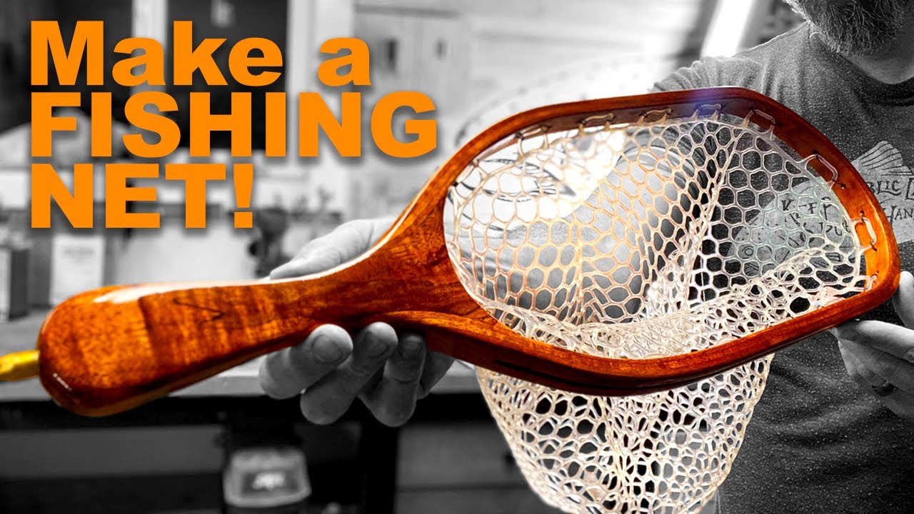 Making a Koa Wood Creek Net 