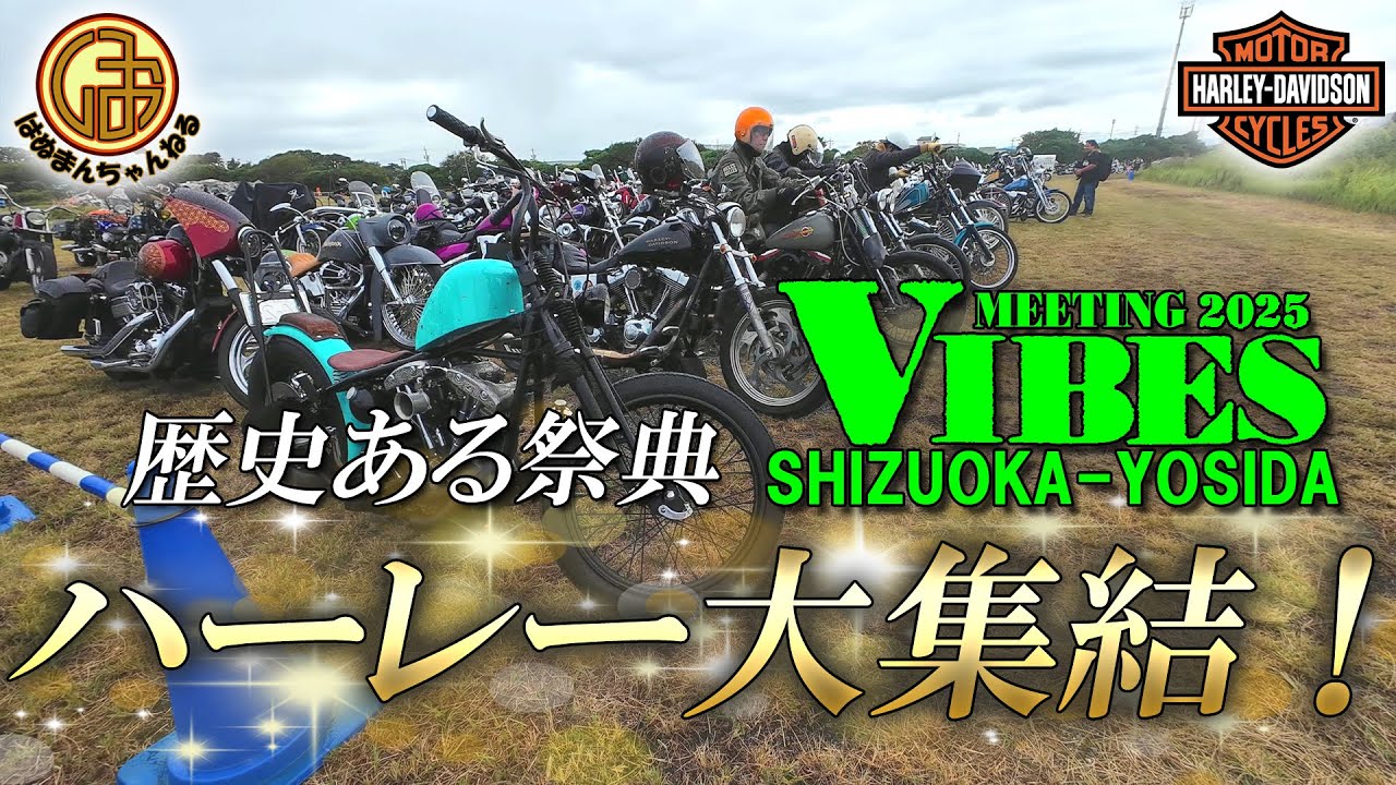 【2025 VIBESミーティング】第33回バイブズミーティング静岡に行ってきた！【ハーレーダビッドソン Harley Davidson  VIBES MEETING バイブスミーティング 】