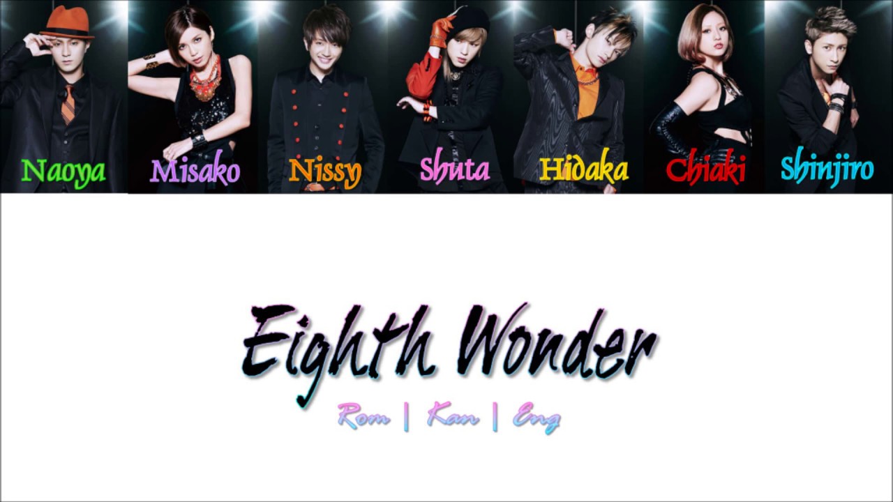 a Eighth Wonder Color Coded Lyrics Kan Rom Eng By a Color Coded Lyrics