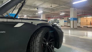 지하주차장에서 앞범퍼 단차를 맞춰보자 #e89 z4