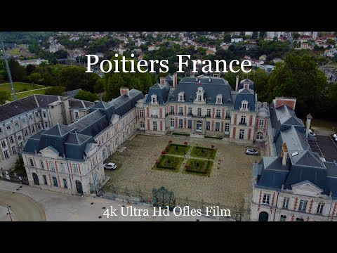 Poitiers France- Une ville aux ruelles étroites (Video 4K Musique relaxante avec vidéos de nature)