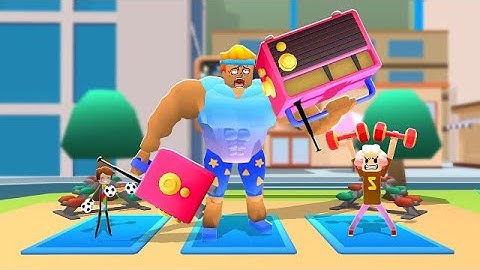 Workout Arena: Fitness Clicker - Gameplay Part 3 (Android, iOS)