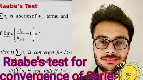 Infinite Series -Raabe