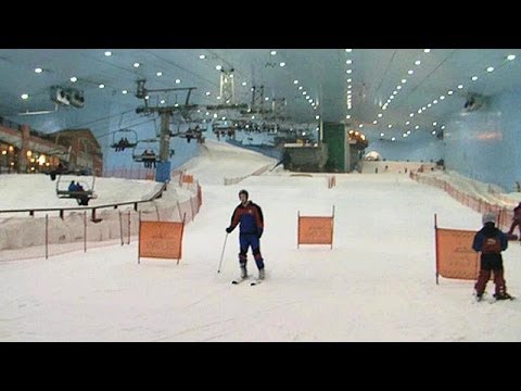 تقنيات جديدة تحول سكي دبي إلى ما يشبه الثلاجة