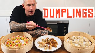 Dumplings - 3 Easy Homemade recipes to share with friends