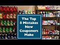 The Top 8 Mistakes New Couponers Make | Couponing 101