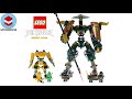 Lego ninjago 71794 lloyd and arins ninja team mechs  lego speed build review