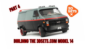 Building the 3Dsets.com Model 14: "Max Team" (Part 4)