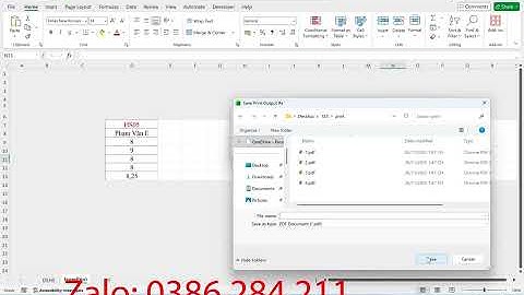 Tool macro hoặc những setup form excel.