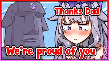 [ENG SUB/Hololive] Biboo starts getting emotional when Dadseki tells her his true feelings