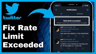 How To Fix Rate Limit Exceeded On Twitter (Try This)