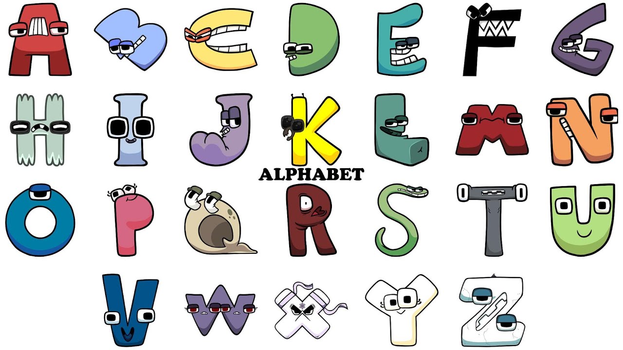 Complete Alphabet Lore Chart Compiled 