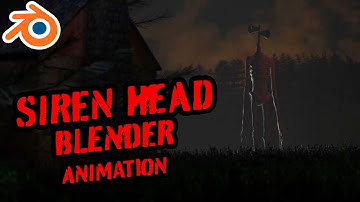 SIREN HEAD - BLENDER SHORT ANIMATION