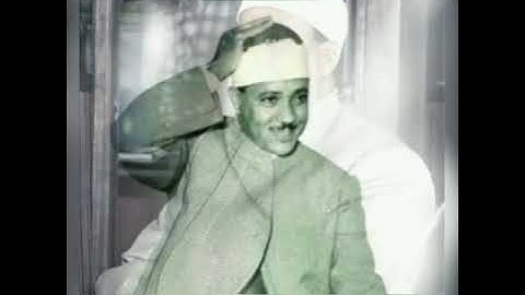 سورة الشعراء من مسجد الاقصی 1965  الشیخ عبدالباسط عبدالصمد رحمه الله 💚